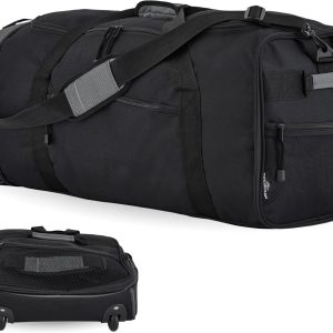 Travelers Club 32-inch Collapsible Expandble Travel Rolling Duffel Bag